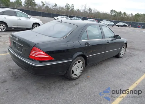 2004 Mercedes-Benz S 500 из США, поврежденный, VIN WDBNG75J44A393009